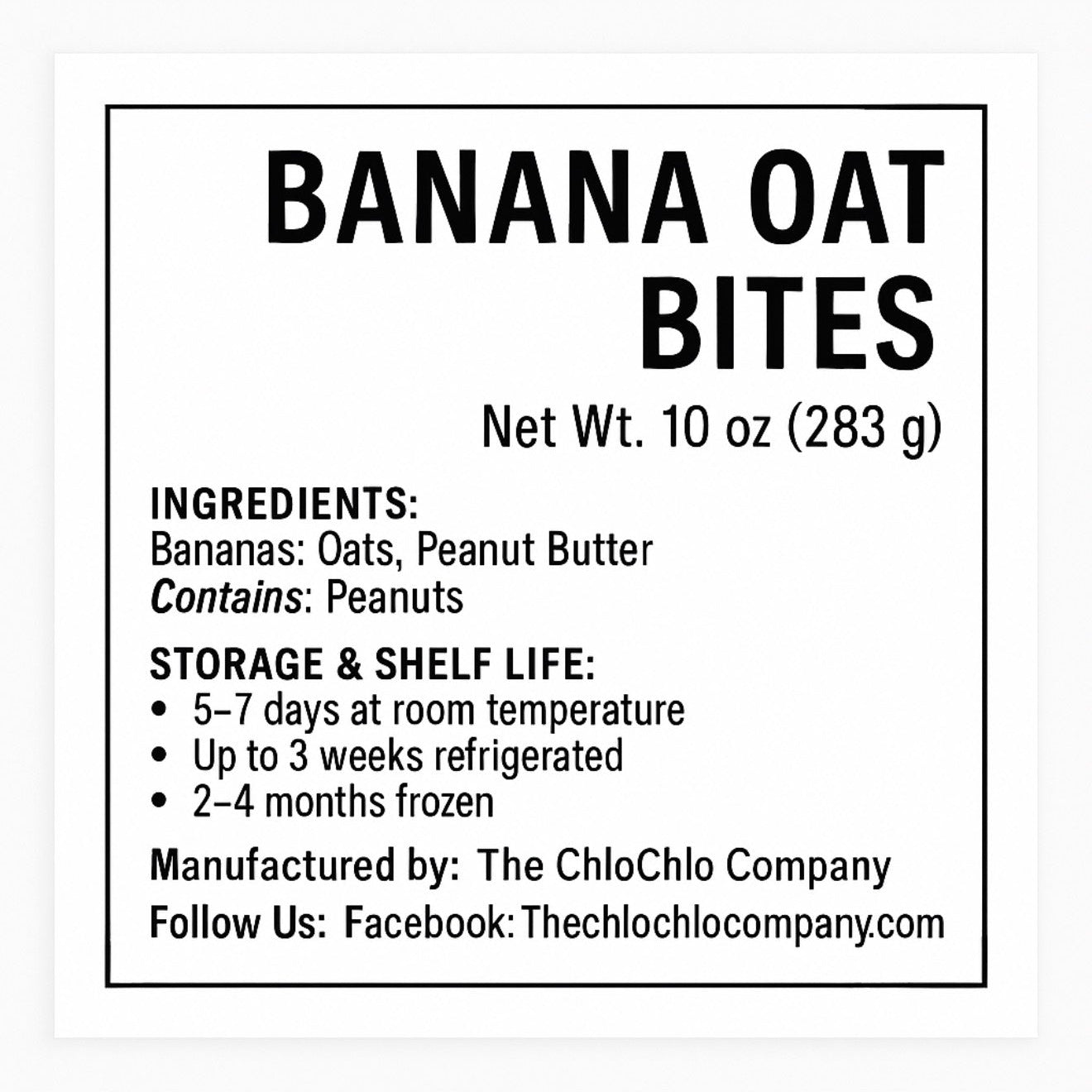 Banana Oat Bites